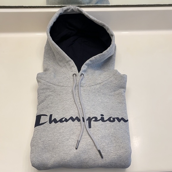 Champion Men’s Hoodie Pullover Top - Picture 3 of 16